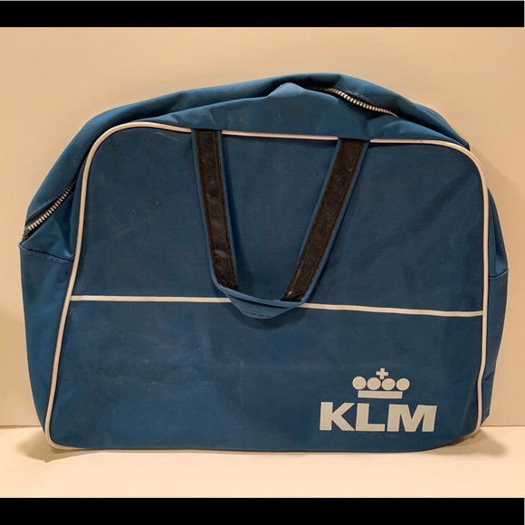 KLM Bags Vintage Klm Airlines Travel Bag Poshmark